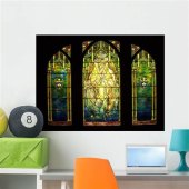 Stained Glass Wall Decal