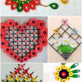 Wall Hanging Designs With Newspaper