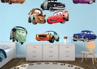 Cars Wall Stickers Removable