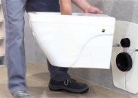 Commercial Wall Hung Toilet Installation