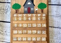 Decorative Wooden Wall Calendars