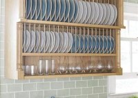Dish Rack Wall Cabinet