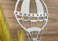 Hot Air Balloon Wall Art Metal