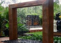 How To Build A Outdoor Water Wall Feature