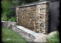 How To Build A Stacked Stone Water Wall