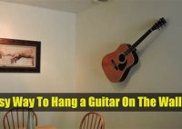 How To Hang A Guitar On The Wall
