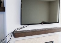 How To Hide The Cords On A Wall Mounted Tv Over Fireplace