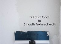 How To Smooth Textured Walls Before Painting