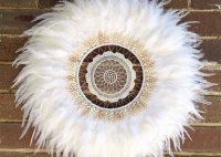 Juju Hat Feather Wall Hanging Uk