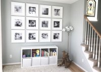 Photo Wall Using Ikea Frames