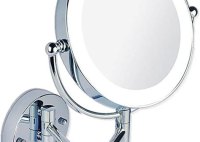 Wall Mounted Shaving Mirror With Light