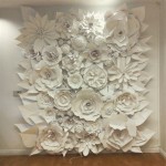 Diy 3d Paper Flower Wall Art