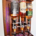 Diy Wall Mounted Liquor Dispenser