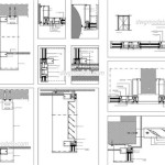 Frameless Glass Curtain Wall Detail Dwg