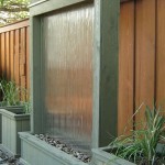 How To Build A Outdoor Water Wall Feature