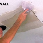 How To Fix Drywall Holes In Ceiling