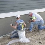 Painting Exterior Concrete Foundation Walls
