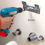 Pedestal Sink Wall Mounting Bracket