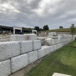 Precast Concrete Blocks Retaining Wall