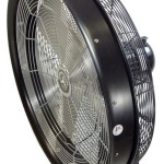 Quiet Outdoor Wall Mount Oscillating Fan