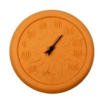 Terracotta Garden Wall Thermometer