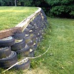 Tire Retaining Wall Design