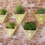 Wall Hanging Trough Planters