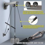 Wall Mount Pulley Weight System