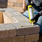 What Adhesive To Use For Retaining Wall Blocks