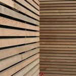 Wood Slat Wall Outdoor