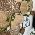 Woven Basket Wall Decor Set